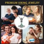 Men's 925 Sterling Silver Thor's Hammer Necklace