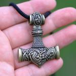 Viking Thor Mjolnir Necklace for Men