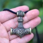 Viking Thor Mjolnir Necklace for Men