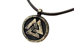 Valknut Viking Necklace - Baldur Jewelry for All