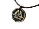 Valknut Viking Necklace - Baldur Jewelry for All