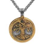 Viking Tree of Life Yggdrasil Necklace for Men