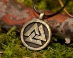 Valknut Viking Necklace - Baldur Jewelry for All