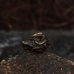 Viking Wolf Head Beads for Bracelets and Hair