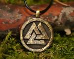 Valknut Viking Necklace - Baldur Jewelry for All