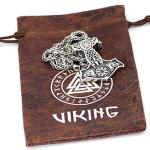 Viking Thor Mjolnir Pendant Necklace with Gift Bag