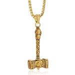 Viking Thor’s Hammer Necklace - Norse Mjolnir Amulet