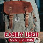 Double-Sided Viking Necklace with Norse Symbols