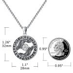 Viking Raven Necklace - Norse Pagan Jewelry