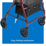 Probasics Junior Aluminum Rollator with 6" Wheels