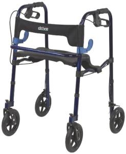Drive Medical Clever Lite Deluxe Foldable Walker