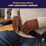 Drive Medical Folding Transport Wheelchair with Footrest