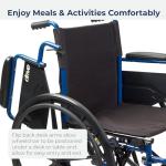 Drive Medical Lightweight Foldable Wheelchair for Seniors