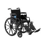 Lightweight Wheelchair with Swing-Back Armrests