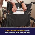 Drive Medical Silver Sport 1 Folding Wheelchair