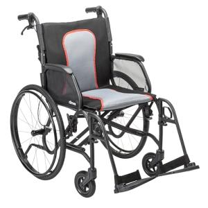 Drive Medical Ultra-Lite Folding Wheelchair, 18” Seat