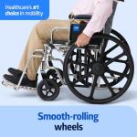 Extra-Wide Bariatric Wheelchair for Adults and Seniors
