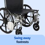 Extra-Wide Bariatric Wheelchair for Adults and Seniors