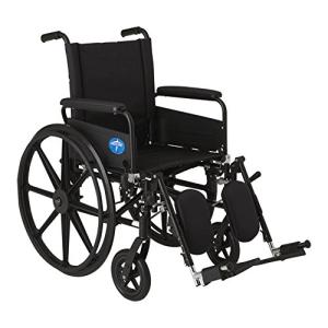 UltraLightweight Wheelchair with Elevating Leg Rests