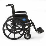 UltraLightweight Wheelchair with Elevating Leg Rests