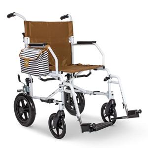 Medline Foldable Transport Chair for Seniors