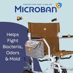 Medline Foldable Transport Chair for Seniors