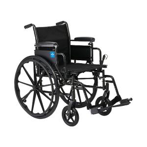 Medline Adjustable Wheelchair with Swing-Away Footrests