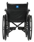 Medline K2 Basic Wheelchair with Removable Arms