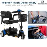 Go Go Sport 3-Wheel Scooter with Accessories