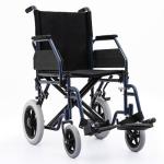 Heavy-Duty Folding Transport Wheelchair for Seniors