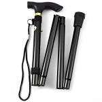 Comfkey Adjustable Lightweight Folding Walking Stick