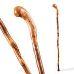 Brazos Rustic Wood Walking Cane with Knob Handle