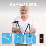 Adjustable Foldable Walking Cane for Seniors
