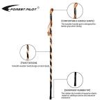 Forest Pilot Wooden Walking Stick for Seniors