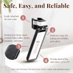 Reflective Walking Cane Holder Clip for Seniors