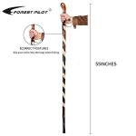 Forest Pilot Wooden Walking Stick for Seniors