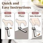 Reflective Walking Cane Holder Clip for Seniors