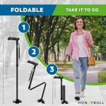 Foldable Adjustable Walking Cane for Seniors