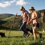 Texas Traveler Brazos 55" Wooden Walking Stick