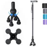 Adjustable Folding Walking Cane with LED Light