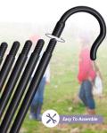5Ft Halloween Shepherd's Staff Cane for Costumes