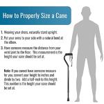 Lightweight Adjustable Walking Cane for Seniors