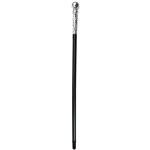 Skeleteen Silver Walking Cane for Dress-Up Fun
