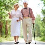 Height Adjustable Folding Cane with Non-Slip Grip