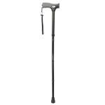 Height Adjustable Folding Cane with Non-Slip Grip