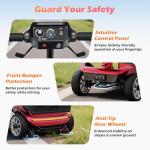 Foldable 4-Wheel Mobility Scooter for Adults