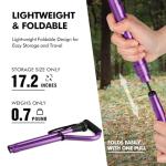 Lightweight Adjustable Walking Cane with Cushioned Handle