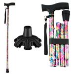LIXIANG Adjustable Pink Walking Cane for Women