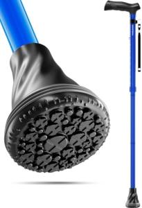 HONEYBULL Adjustable Folding Walking Cane for Seniors