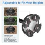 Foldable Walking Cane with Alarm and LED Light